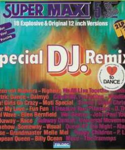 Various – Super Maxi 5 (Special DJ. Remix) - 2 LP / Blue Vinyl