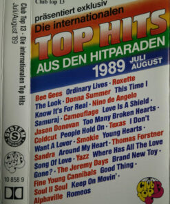 Various – Club Top 13 / Top Hits Juli / August 1989 - CC