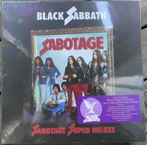 Black Sabbath – Sabotage Super Deluxe + 4 LP+ 7" + Book + Poster